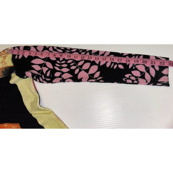 CUSTO Barcelona Beads Barbie inspired zip wool blend Knit Cardigan sweater Sm - Picture 12 of 15